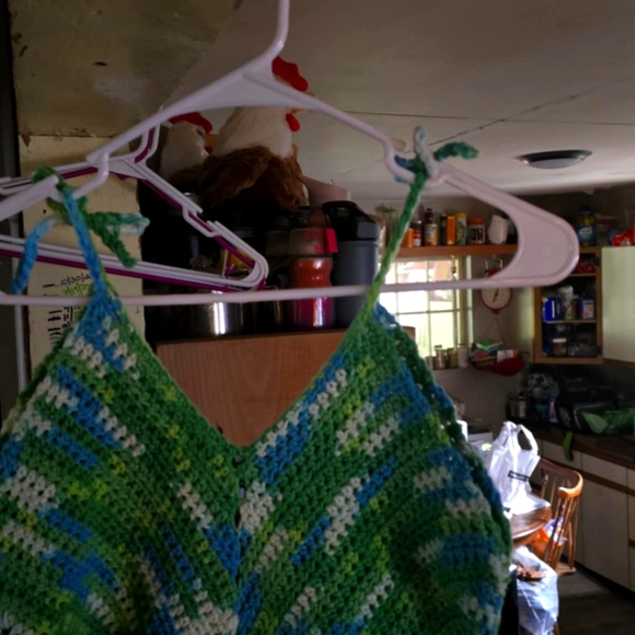 Crocheted XS Tunic/dress - Picture 2 of 2